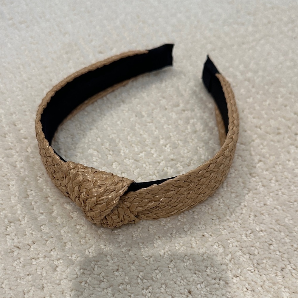 Woven Tan Headband